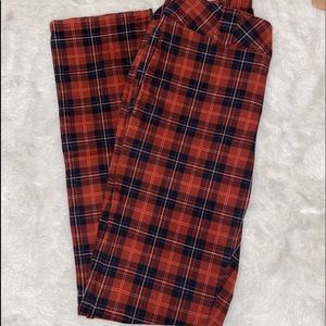 Plaid dickies pants